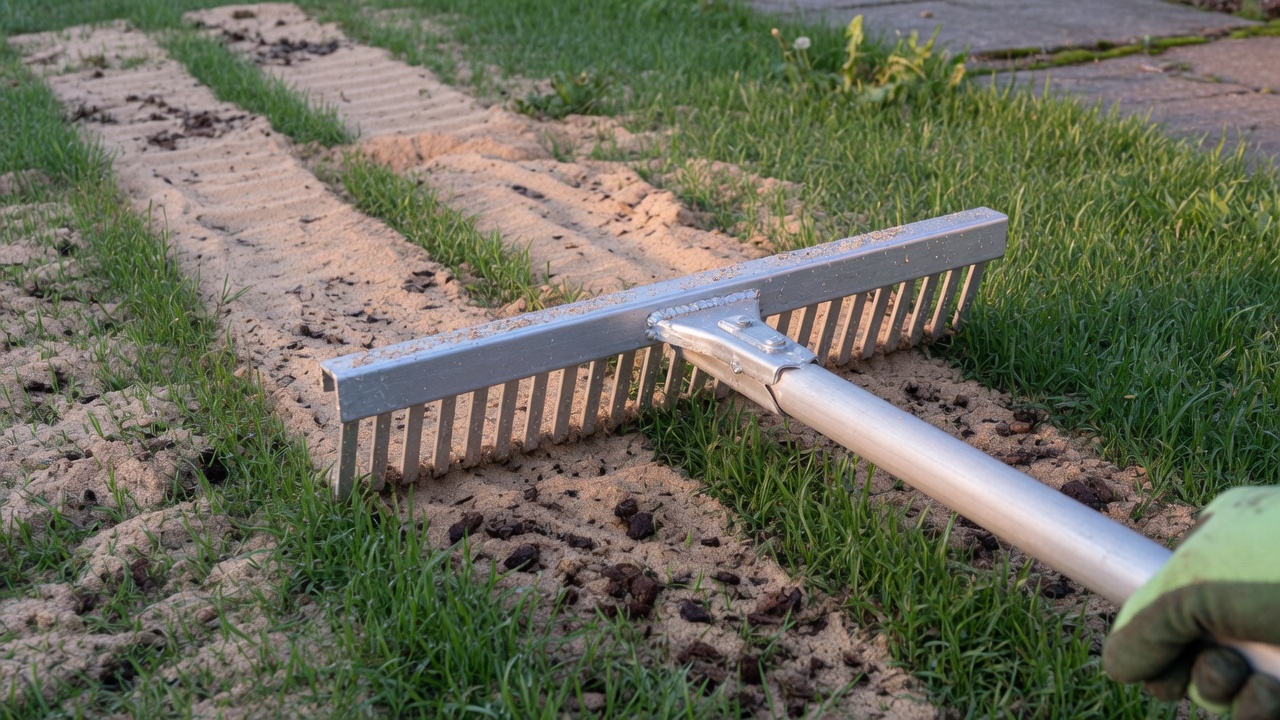How to Use a Lawn Leveling Rake (Step by Step)