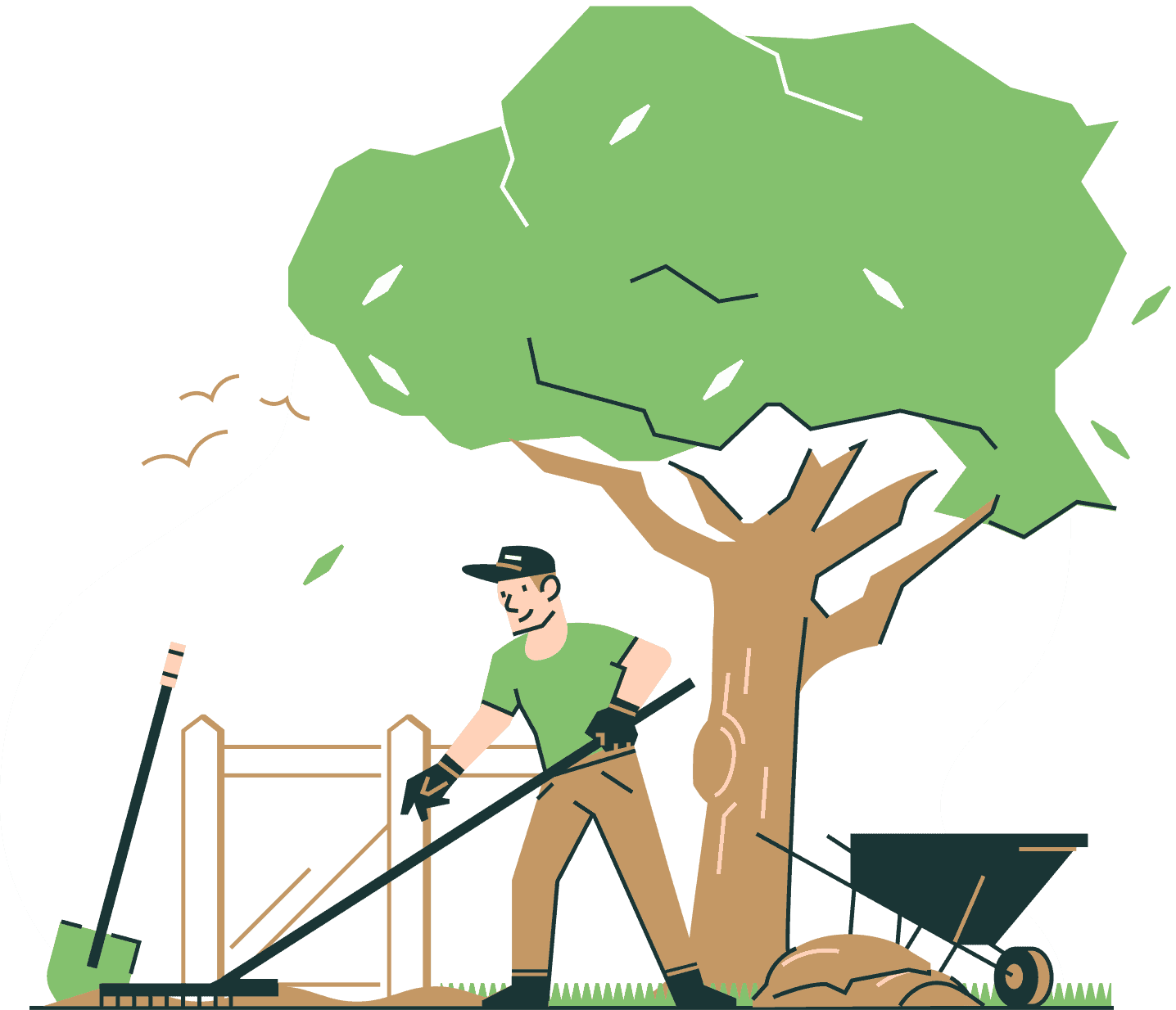 How to Use a Lawn Leveling Rake